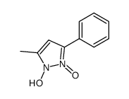 1-hydroxy-5-methyl-3-phenyl-1H-pyrazole 2-oxide Structure