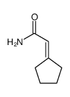 cyclopentyliden-acetic acid amide Structure