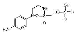 N-[2-(4-aminoanilino)ethyl]methanesulfonamide,sulfuric acid Structure