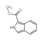 2H-异吲哚-1-甲酸甲酯结构式
