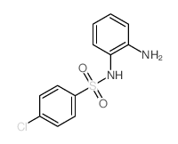 Benzenesulfonamide,N-(2-aminophenyl)-4-chloro-结构式