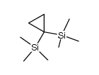 1,1-Bis(trimethylsilyl)cyclopropan结构式