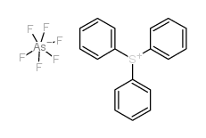 三苯基六氟砷酸锍结构式