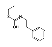 S-ethyl N-(2-phenylethyl)carbamothioate结构式