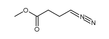 γ-Diazobuttersaeure-methylester Structure