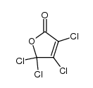3,4,5,5-tetrachloro-2,5-dihydro-2-furanone Structure
