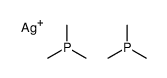 silver,trimethylphosphane结构式