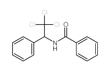 Benzamide,N-(2,2,2-trichloro-1-phenylethyl)- Structure