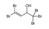 1,1,1,4,4-pentabromobut-3-en-2-ol Structure