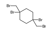 1,4-dibromo-1,4-bis(bromomethyl)cyclohexane结构式