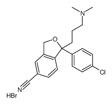 氢溴酸氯西酞普兰结构式