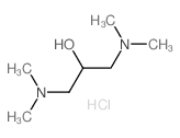 1,3-bis(dimethylamino)propan-2-ol Structure