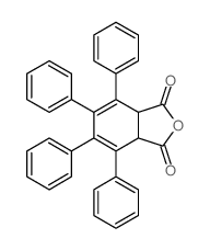 1,3-Isobenzofurandione,3a,7a-dihydro-4,5,6,7-tetraphenyl-结构式