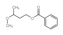 1-Butanol, 3-methoxy-,1-benzoate Structure