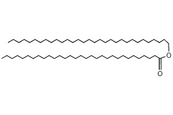 三十一烷酸三十一烷基酯结构式