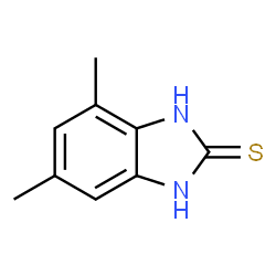 2H-Benzimidazole-2-thione,1,3-dihydro-4,6-dimethyl-(9CI) structure