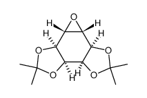 O1,O2,O3,O4-diisopropyliden-5,6-anhydro-allo-inositol结构式
