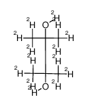 2,3-dihydroxy-2,3-dimethylbutane-d-14结构式