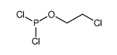 β-chloroethyldichlorophosphite Structure