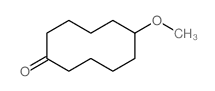 6-methoxycyclodecan-1-one结构式