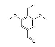 4-ethyl-3,5-dimethoxybenzaldehyde Structure