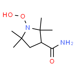 3-Pyrrolidinecarboxamide,1-hydroperoxy-2,2,5,5-tetramethyl-(9CI)结构式