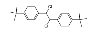 1,2-Dichloro-1,2-bis(p-tert-butylphenyl)ethane Structure