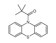2,2-dimethyl-1-phenothiazin-10-ylpropan-1-one Structure