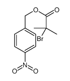 (4-nitrophenyl)methyl 2-bromo-2-methylpropanoate Structure