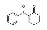 2-(benzenesulfinyl)cyclohex-2-en-1-one结构式