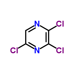 2,3,5-三氯吡嗪结构式