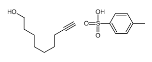 4-methylbenzenesulfonic acid,non-8-yn-1-ol结构式