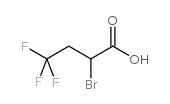 2-BROMO-4,4,4-TRIFLUOROBUTYRIC ACID Structure