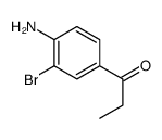 1-(4-AMINO-3-BROMO-PHENYL)-PROPAN-1-ONE结构式