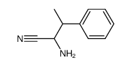 Benzenepropanenitrile,-alpha--amino--bta--methyl-结构式
