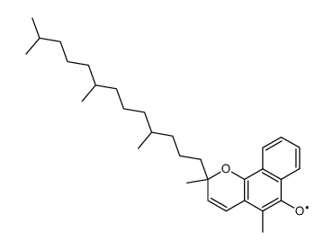 vitamin K1 chromenoxyl radical Structure