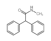 Benzeneacetamide,N-methyl-a-phenyl- Structure