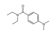 N,N-diethyl 4-(N',N'-dimethylamino)benzamide结构式