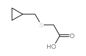 [(环丙基甲基)硫代]乙酸结构式
