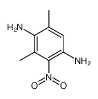 3,5-dimethyl-2-nitrobenzene-1,4-diamine Structure