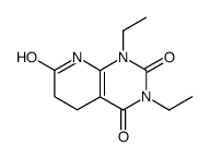 1,3-diethyl-5,6-dihydro-1H,8H-pyrido[2,3-d]pyrimidine-2,4,7-trione Structure