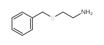 Ethanamine,2-[(phenylmethyl)thio]- Structure