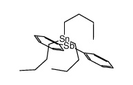 diphenyl(tributylstannyl)stibine Structure