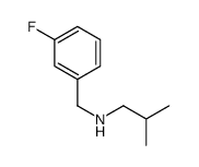 3-Fluoro-N-isobutylbenzylamine Structure