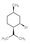 (1R,2R,4R)-2-BROMO-1-ISOPROPYL-4-METHYLCYCLOHEXANE Structure