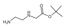 (2-aminoethylamino)acetic acid tert-butyl ester结构式
