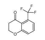 5-(trifluoromethyl)chroman-4-one结构式