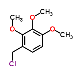 α-Chloro-2,3,4-trimethoxytoluene structure