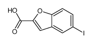 5-iodo-1-benzofuran-2-carboxylic acid Structure