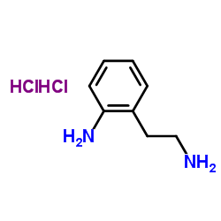 2-(2-氨基乙基)苯胺双盐酸盐结构式